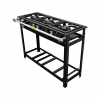 Fogão c/ Forno Cristal Aço 3 Bocas (2 BS + 1 BD) - Economy