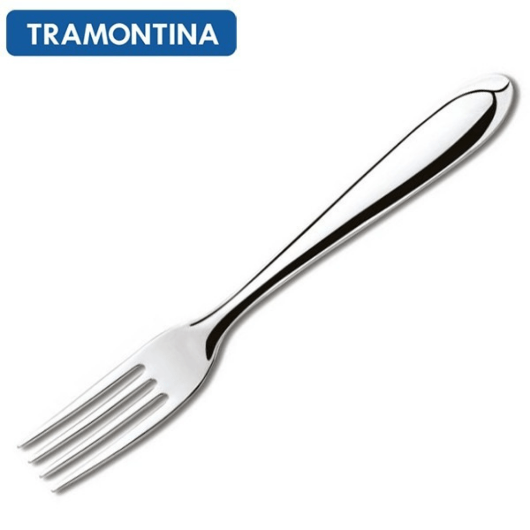 Conjunto 6 Garfos de Mesa Tramontina Laguna em Aço Inox